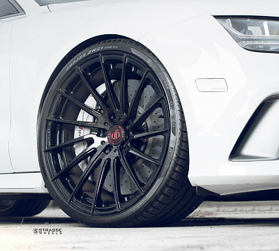 Фото дисков Strasse Wheels SV15T Deep Concave Monoblock на Audi A/RS 7 (4G)