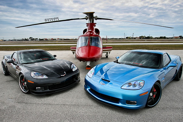 Фото дисков Strasse Wheels S5 Signature Другой цвет на Chevrolet Corvette C6