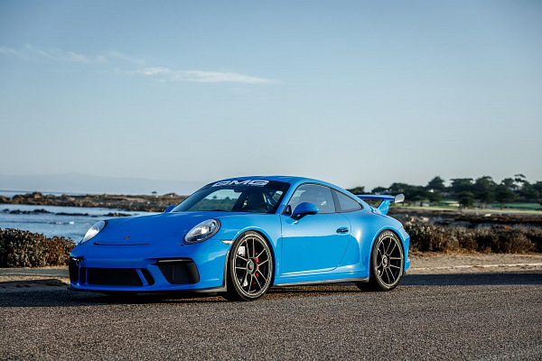 Фото дисков HRE RC104 Черный сатин на Porsche 911 VII