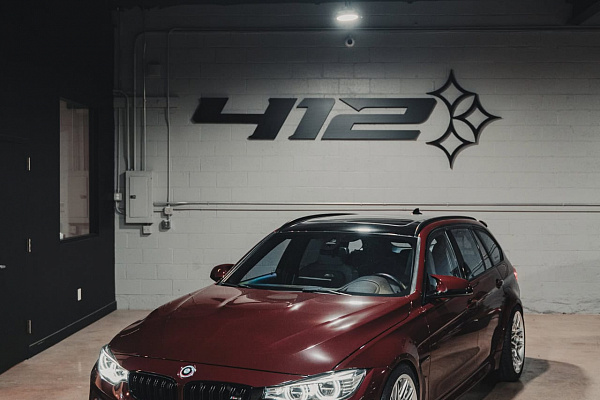 Фото дисков Brixton Forged FDE06 Серебро на BMW 3/M3 (F3x/F80)