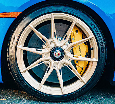 Фото дисков Vossen EVO-2R на Porsche 911 VIII