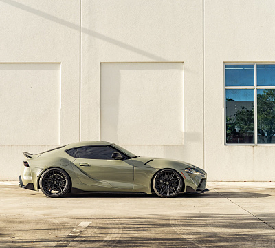 Фото дисков Vossen HF-7 на Toyota Supra A90