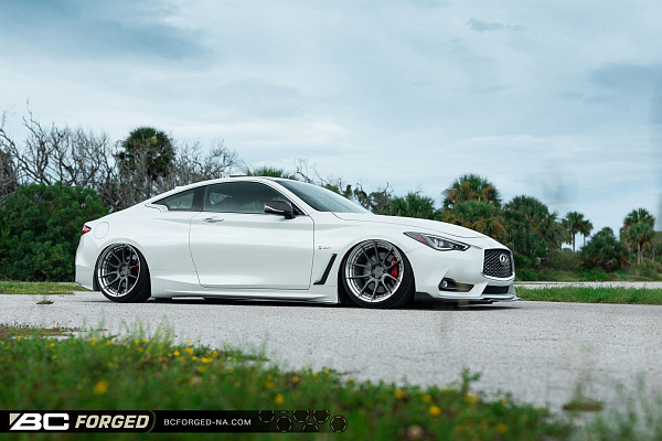 Фото дисков BC Forged HCA162 Глянцевый графит на Infiniti Q60 II