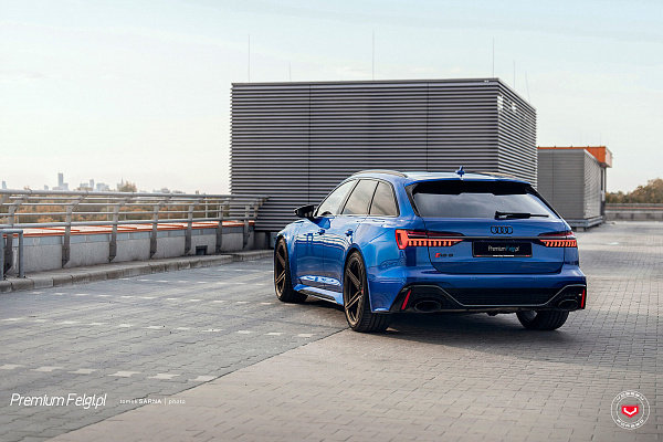 Фото дисков Vossen M-X5 Сатиновая бронза на Audi A/RS 6 (C8)
