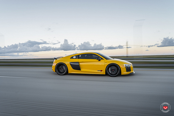 Фото дисков Vossen EVO-3 Черный сатин на Audi R8 (4S)