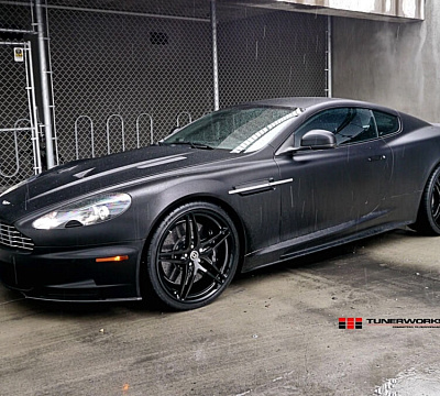 Фото дисков HRE P107 на Aston Martin Vanquish 2