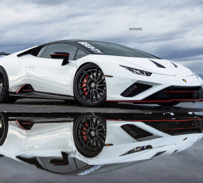 Фото дисков Strasse Wheels SV15T Deep Concave FS на Lamborghini Huracan