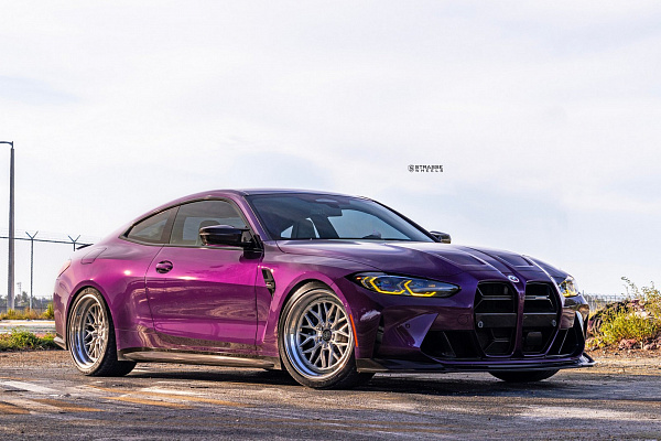Фото дисков Strasse Wheels SV10M Track Глянцевый лак на BMW 4/M4 (G22/G82)