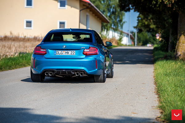 Фото дисков Vossen CVT Глянцевый графит на BMW 2/M2 (F22/F87)