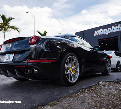 Фото дисков HRE P101 на Ferrari California