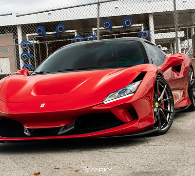 Фото дисков Anrky AN12 на Ferrari F8