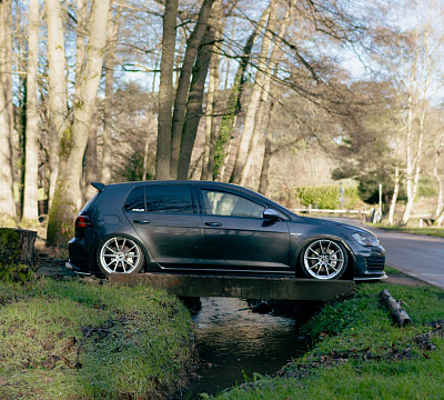 Фото дисков Bola B19 на Volkswagen Golf VII