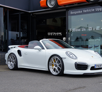 Фото дисков Strasse Wheels SM5R Deep Concave Duoblock на Porsche 911 VII
