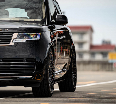 Фото дисков HRE 501M на Land Rover Range Rover V