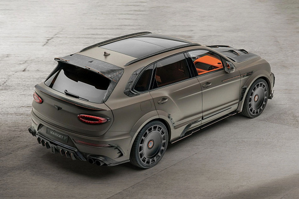 Фото дисков Mansory FD.15 Черный сатин на Bentley Bentayga