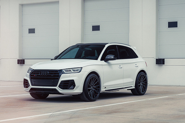 Фото дисков Vossen HF-4T Черный глянец на Audi Q5 (FY)