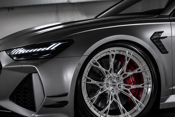 Фото дисков ST Wheels ST9 Полированный лак на Audi A/RS 6 (C8)