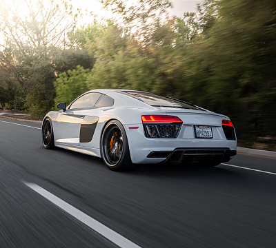 Фото дисков HRE S101 на Audi R8 (4S)