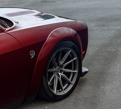 Фото дисков Vossen HF-3 на Dodge Challenger III
