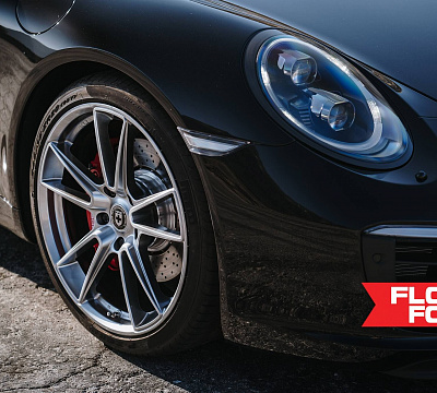 Фото дисков HRE FF04 на Porsche 911 VII