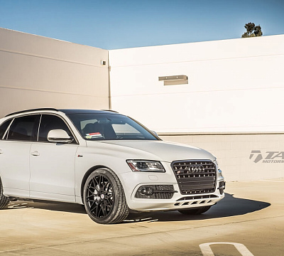 Фото дисков HRE 300M на Audi Q5 (8R)