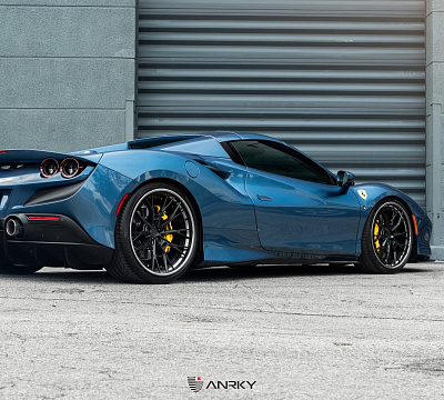 Фото дисков Anrky S3-X5 на Ferrari F8