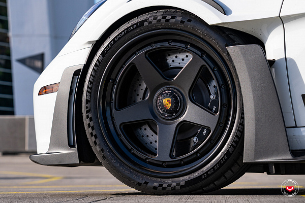 Фото дисков Vossen GEN-01 (3-Piece) Черный матовый на Porsche 911 VIII