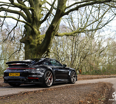 Фото дисков Vossen S21-01 на Porsche 911 VIII