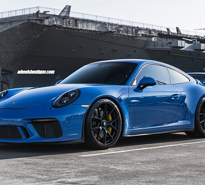 Фото дисков HRE P101 на Porsche 911 VII