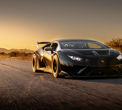 Фото дисков Brixton Forged PF7 Aerotech на Lamborghini Huracan