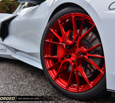 Фото дисков BC Forged EH184 на Chevrolet Corvette C8