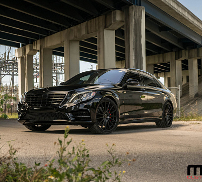 Фото дисков Vossen VFS-2 на Mercedes-Benz S-Class (W222, C217)
