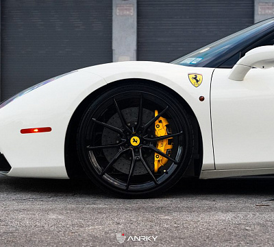 Фото дисков Anrky AN12 на Ferrari 488