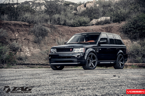 Фото дисков Vossen CV3 Сатиновый графит на Land Rover Range Rover Sport I