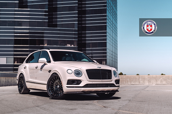 Фото дисков HRE S209 Черный глянец на Bentley Bentayga