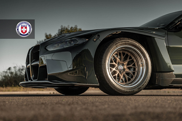 Фото дисков HRE 520 Сатиновая шампань на BMW 4/M4 (G22/G82)