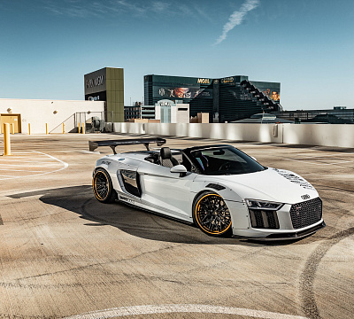 Фото дисков Vossen EVO-5R (3-Piece) на Audi R8 (4S)
