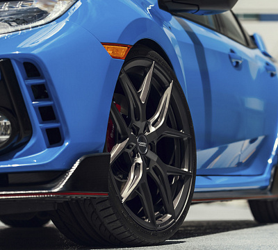 Фото дисков Vossen HF-5 на Honda Civic Type R FK8