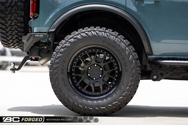 Фото дисков BC Forged LE72 // MLE72 Черный матовый на Ford Bronco