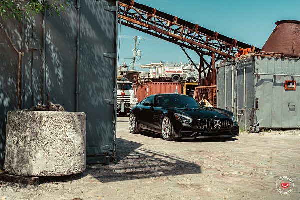 Фото дисков Vossen EVO-3 Глянцевый лак на Mercedes-Benz AMG GT I