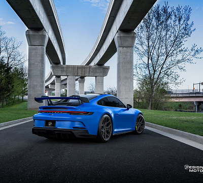 Фото дисков Vossen EVO-4R на Porsche 911 VIII