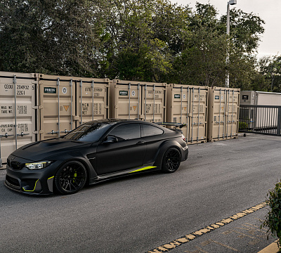 Фото дисков Vossen M-X3 (3-Piece) на BMW 4/M4 (F32/F82)
