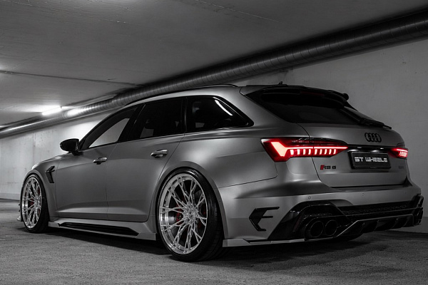 Фото дисков ST Wheels ST9 Полированный лак на Audi A/RS 6 (C8)