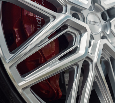 Фото дисков Vossen HF-7 на Audi E-tron GT