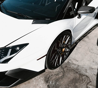 Фото дисков Brixton Forged PF10 на Lamborghini Aventador