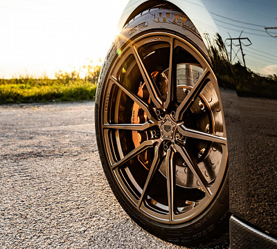 Фото дисков Vossen M-X2 на Nissan GT-R