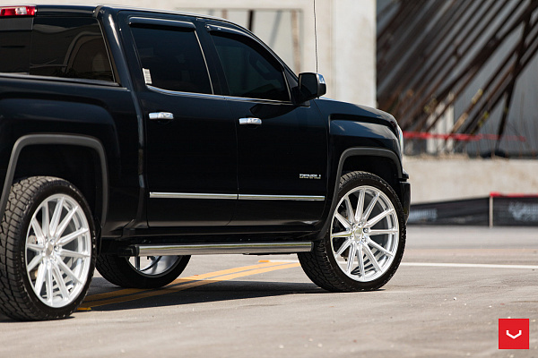 Фото дисков Vossen HF6-1 Серебро на GMC Sierra III