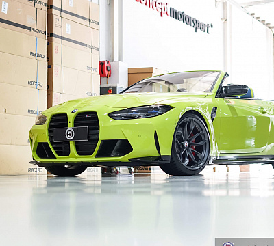 Фото дисков HRE P201 на BMW 4/M4 (G22/G82)