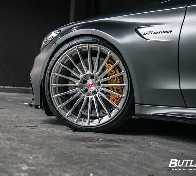 Фото дисков Vossen S17-04 на Mercedes-Benz C-Class (W205)