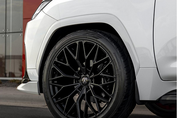 Фото дисков Asanti MOGUL 6 Черный глянец на Lexus LX IV